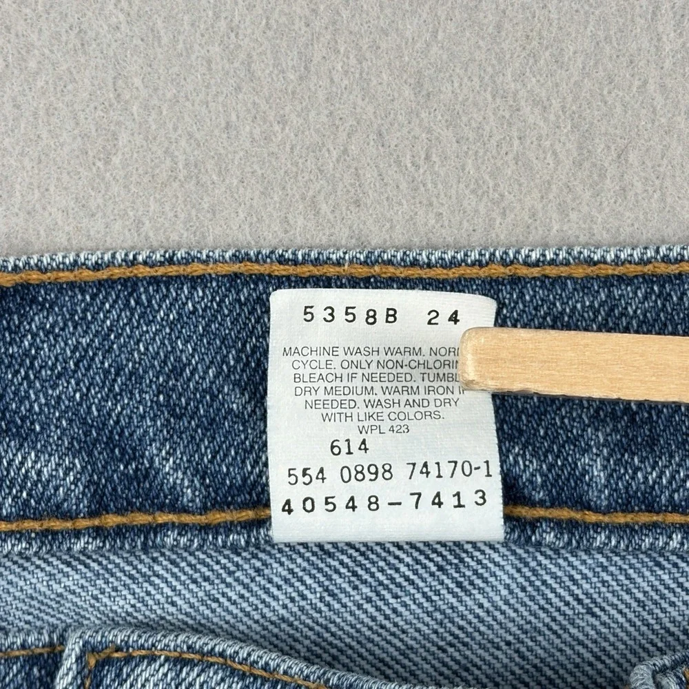 Vintage 1998 Levi's 540 Orange Tab Jeans Men's 40x30 Made in USA Relaxed Fit